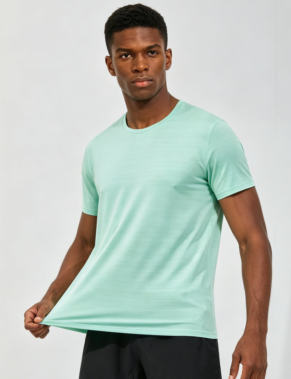 Orin Men's Stretch Crystal Silk Quick-Dry T-Shirt
