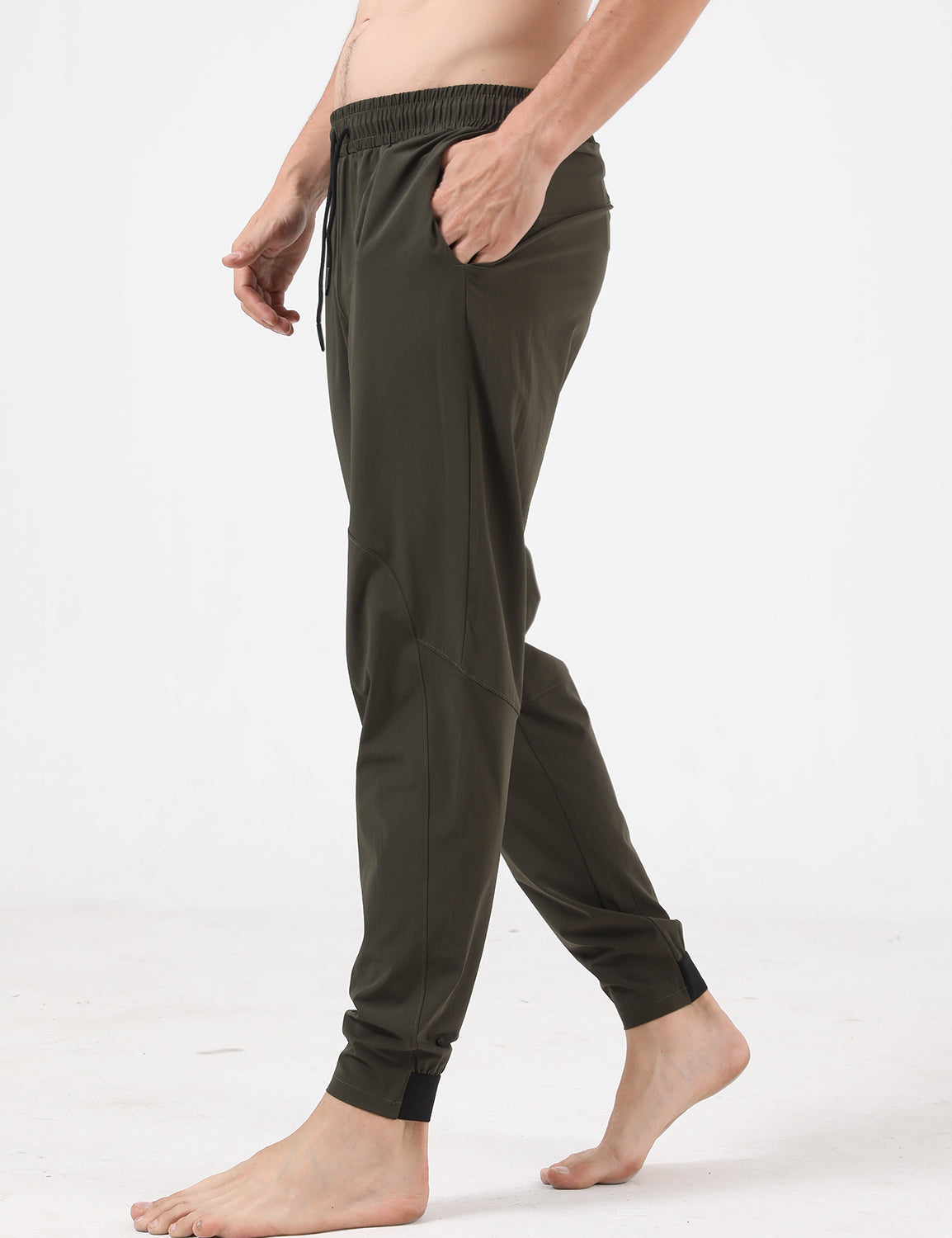 Orin Men's Woven Running Fitness Casual Long Pants