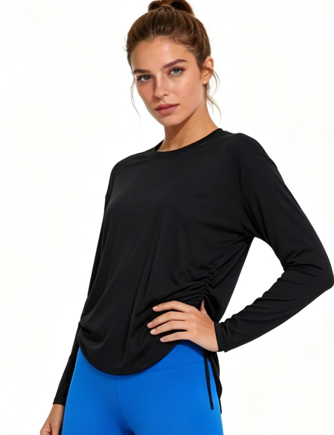 Orin Women's Loose Quick-Dry Breathable Long Sleeve Top for Training & Running