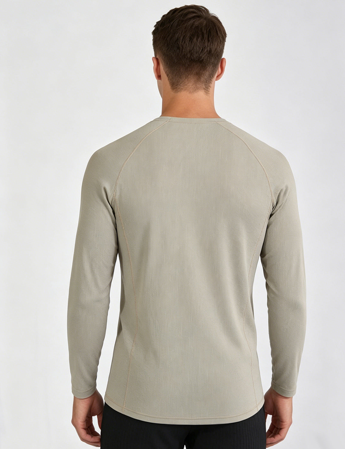 Orin Men's Quick-Dry Breathable Ice Silk Long Sleeve Running Top