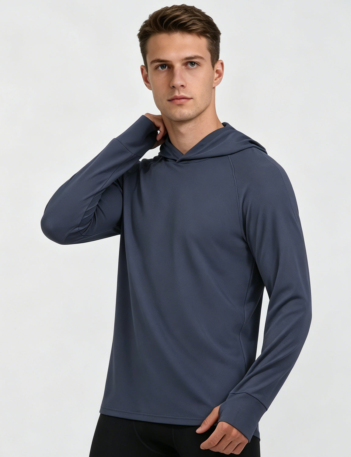 Orin Men's Outdoor Running Hooded Long Sleeve Top