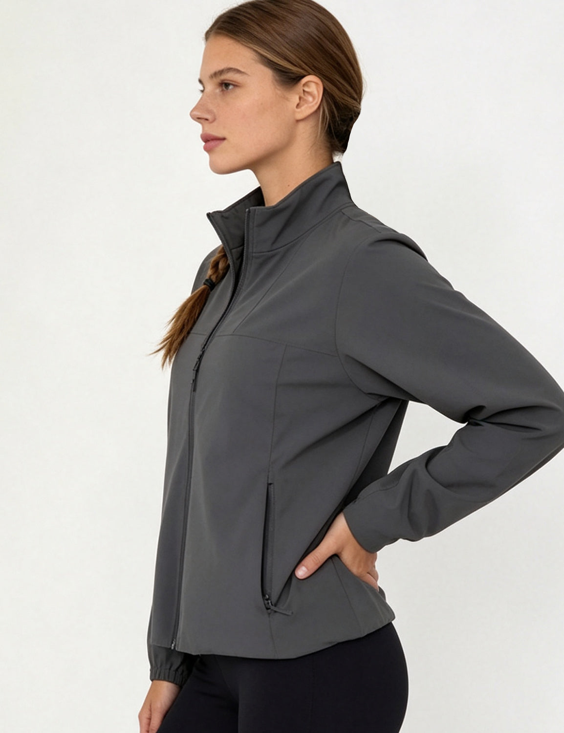 Orin Women Lightweight Zip-Up Athletic Jacket