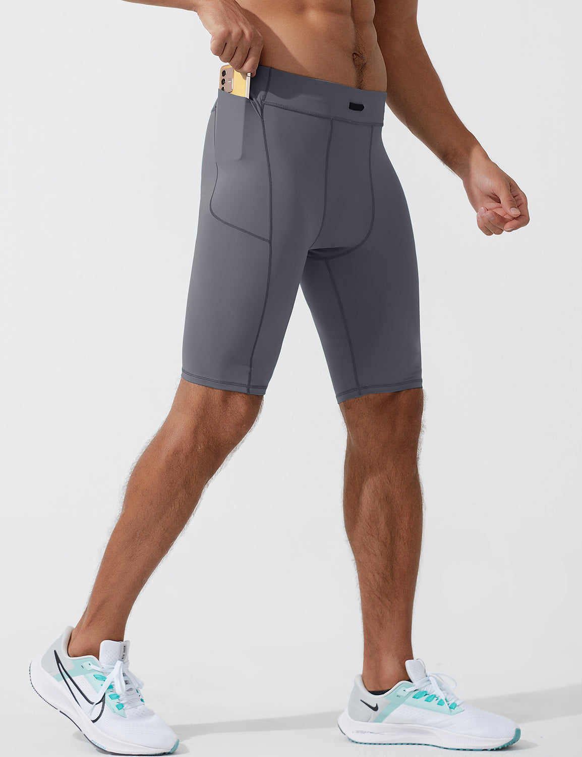 Orin Men's Compression 5 Inch Fitness Shorts