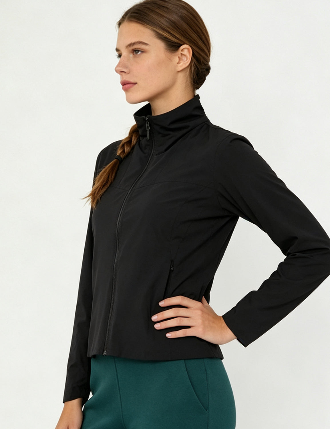 Orin Women Lightweight Zip-Up Athletic Jacket