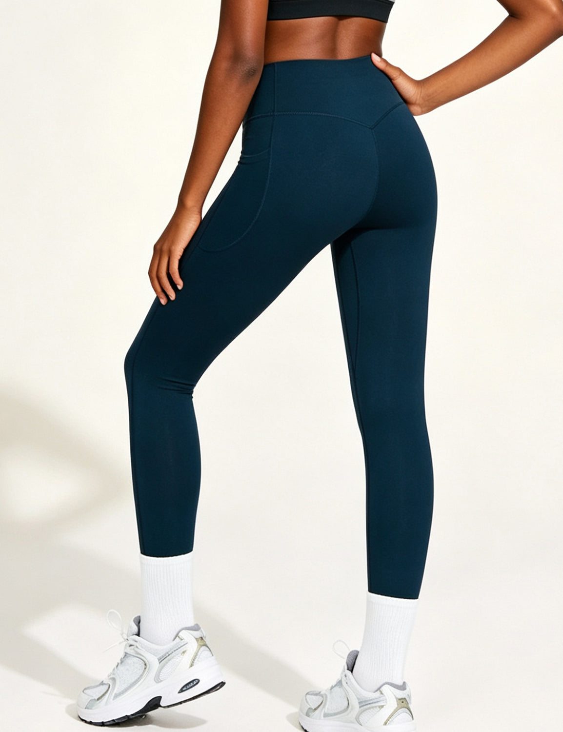 Orin High Waist Yoga Pants with Pockets, Tummy Control Workout Running Yoga Leggings for Women