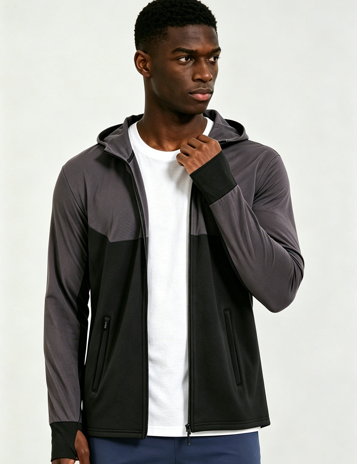 Orin Men's Windproof Warm Hooded Sports Jacket