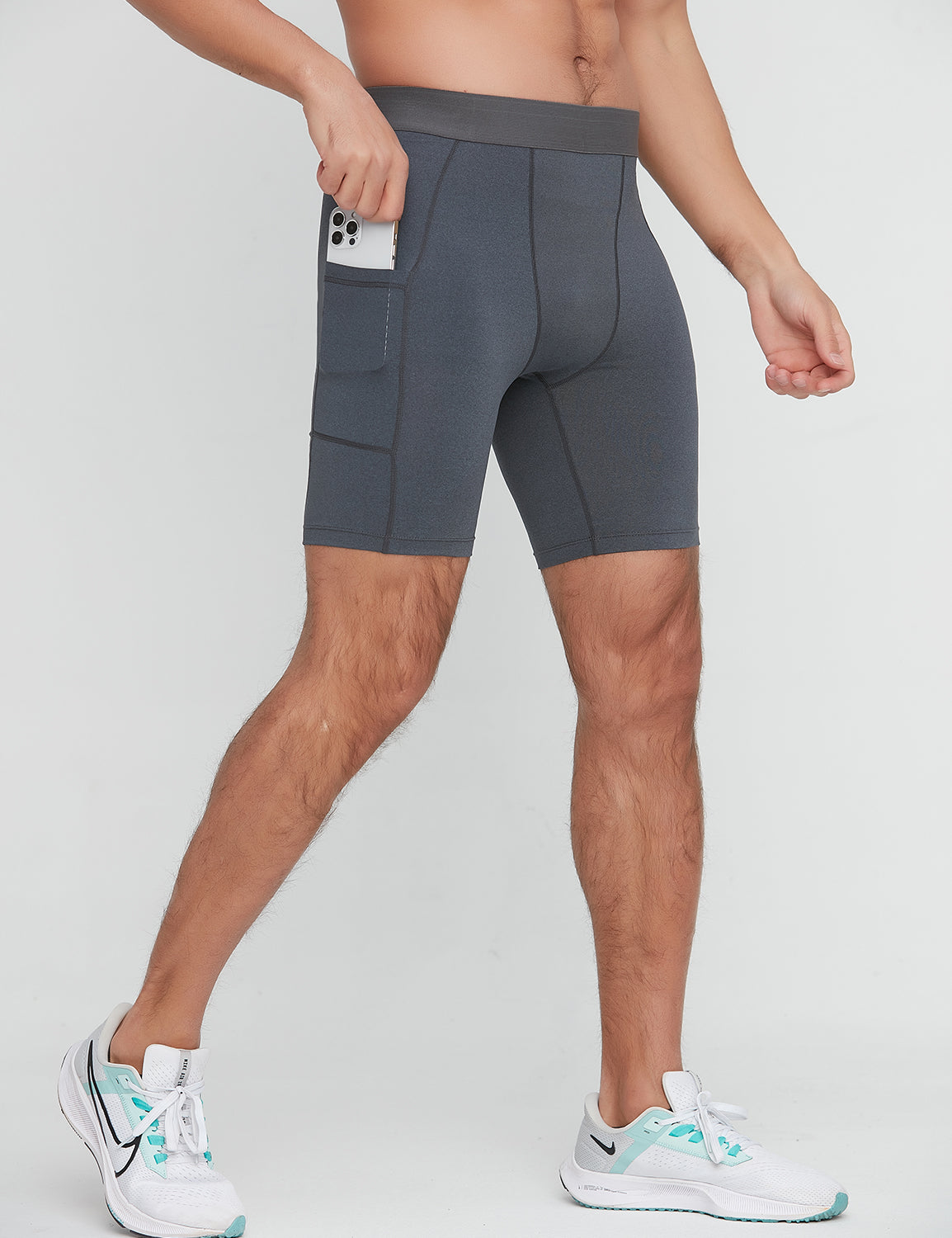 Orin Men's Compression 5 Inch Running Shorts
