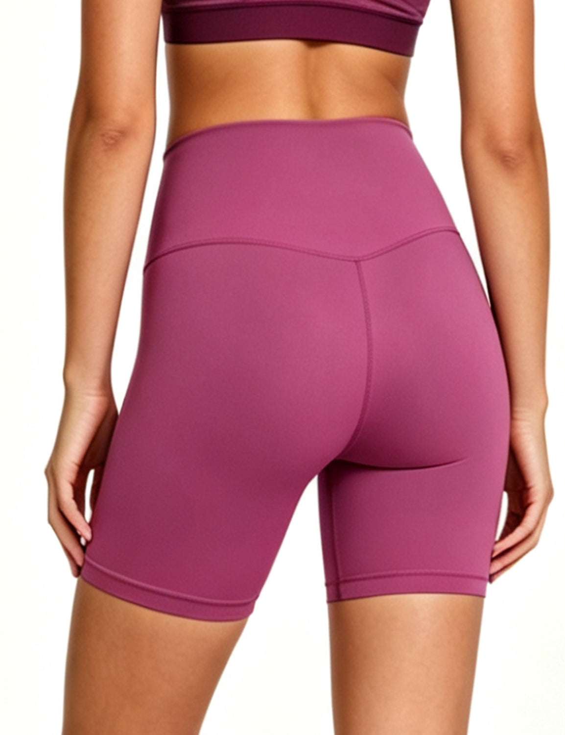 Orin Women High Waisted Biker Shorts with Hidden Pocket