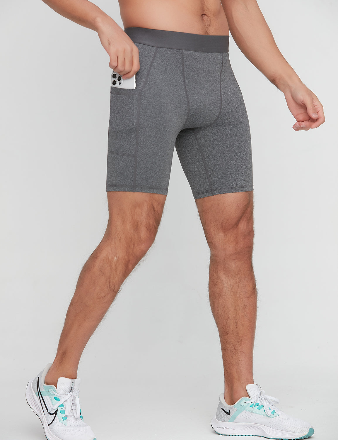 Orin Men's Compression 5 Inch Running Shorts
