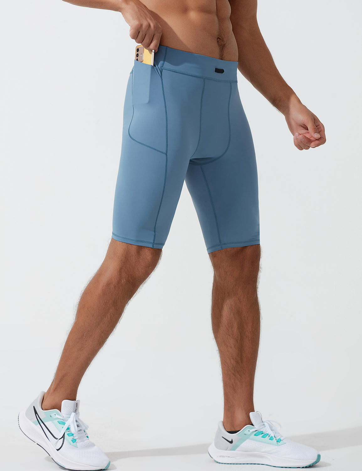 Orin Men's Compression 5 Inch Fitness Shorts