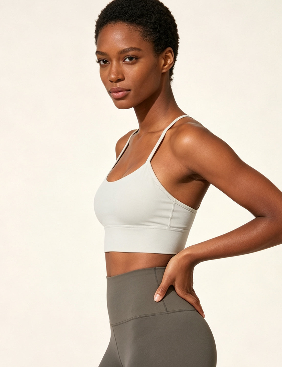 Orin Women’s Y Back Sports Bra with Removable Pads Light Medium Support Yoga Workout Bra