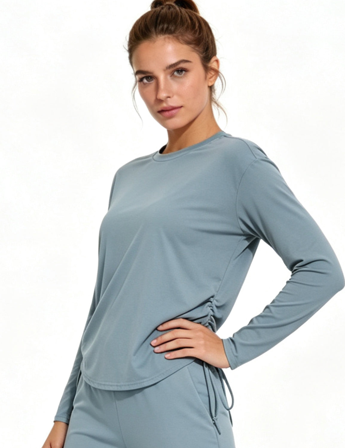Orin Women's Loose Quick-Dry Breathable Long Sleeve Top for Training & Running
