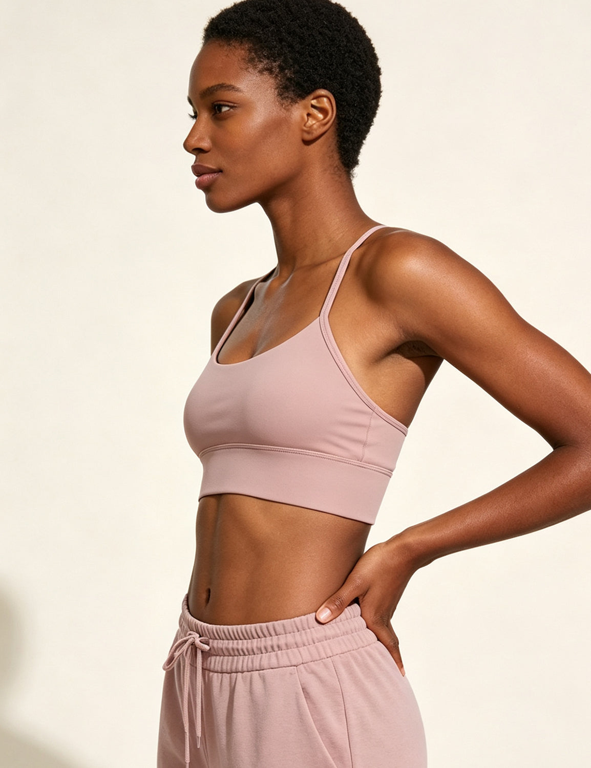 Orin Women’s Y Back Sports Bra with Removable Pads Light Medium Support Yoga Workout Bra
