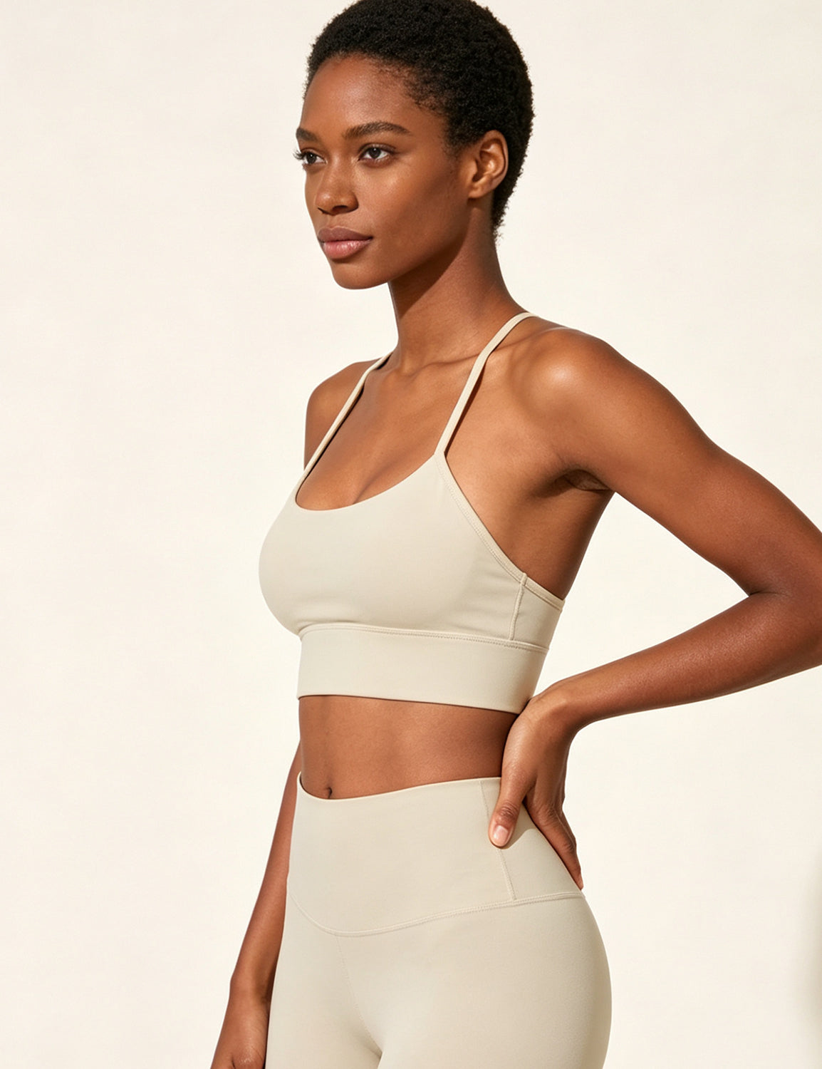 Orin Women’s Y Back Sports Bra with Removable Pads Light Medium Support Yoga Workout Bra
