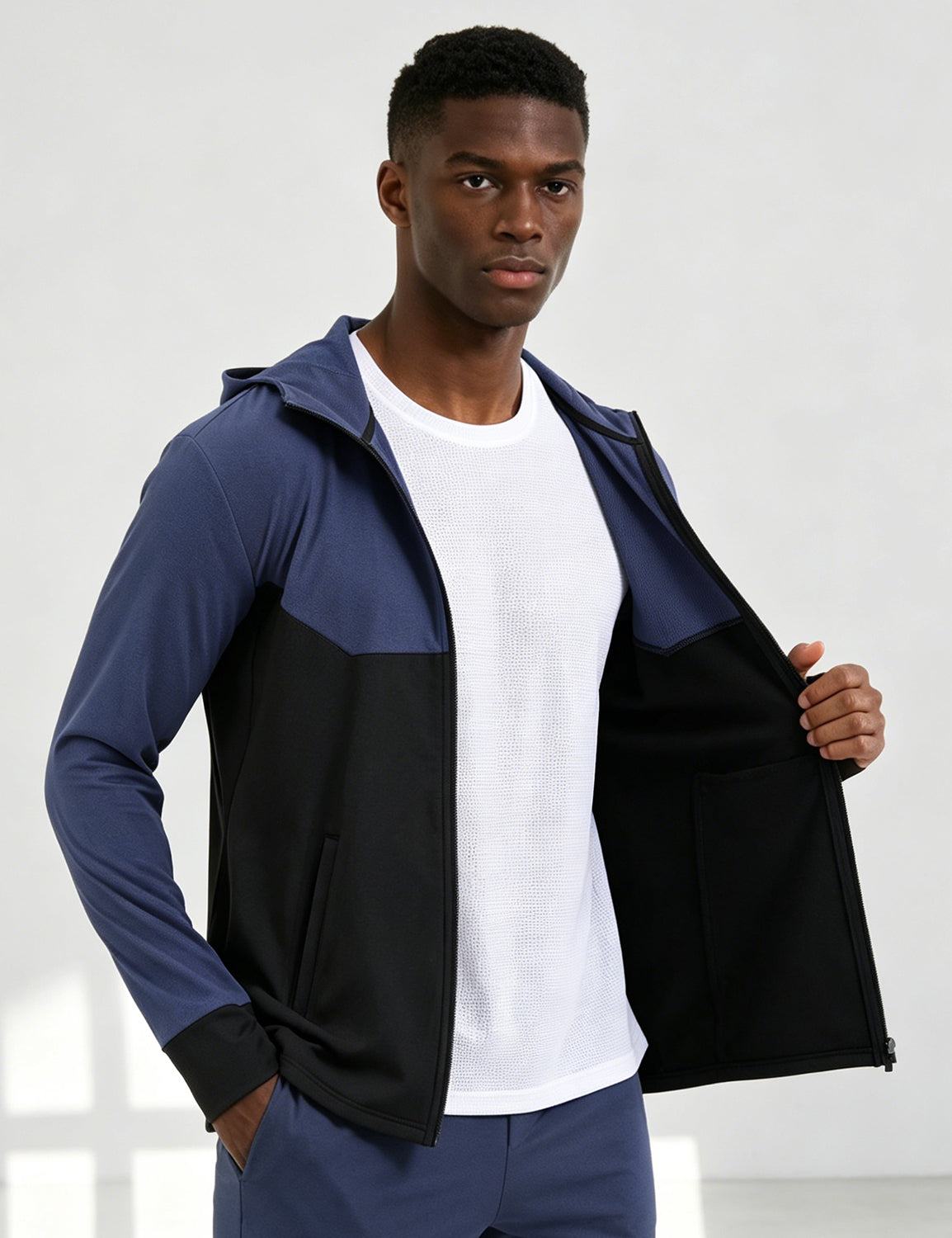 Orin Men's Windproof Warm Hooded Sports Jacket