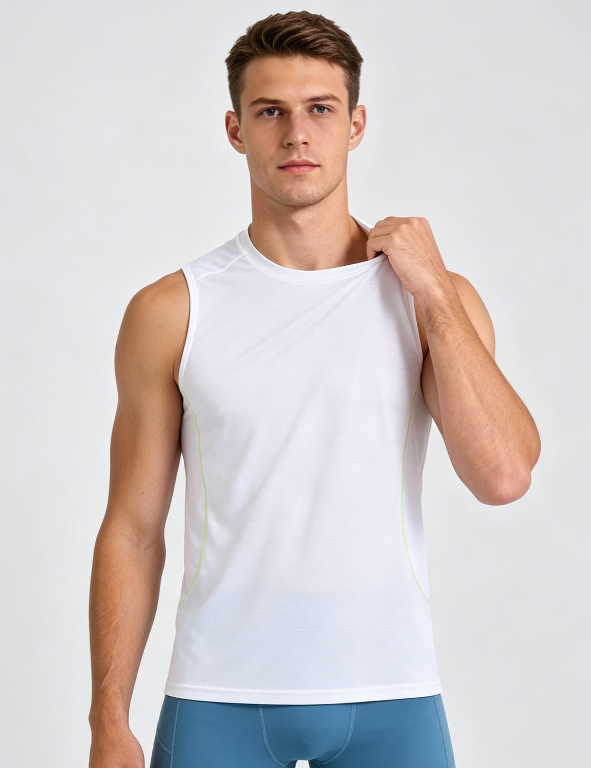 Orin Men's Wide Shoulder Breathable Sports Tank Top