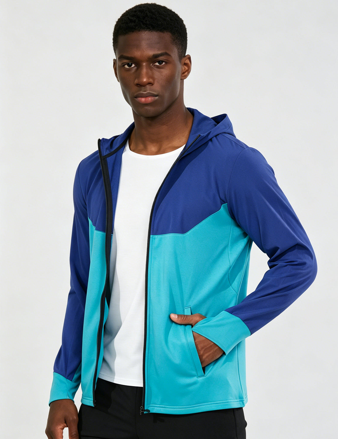Orin Men's Windproof Warm Hooded Sports Jacket