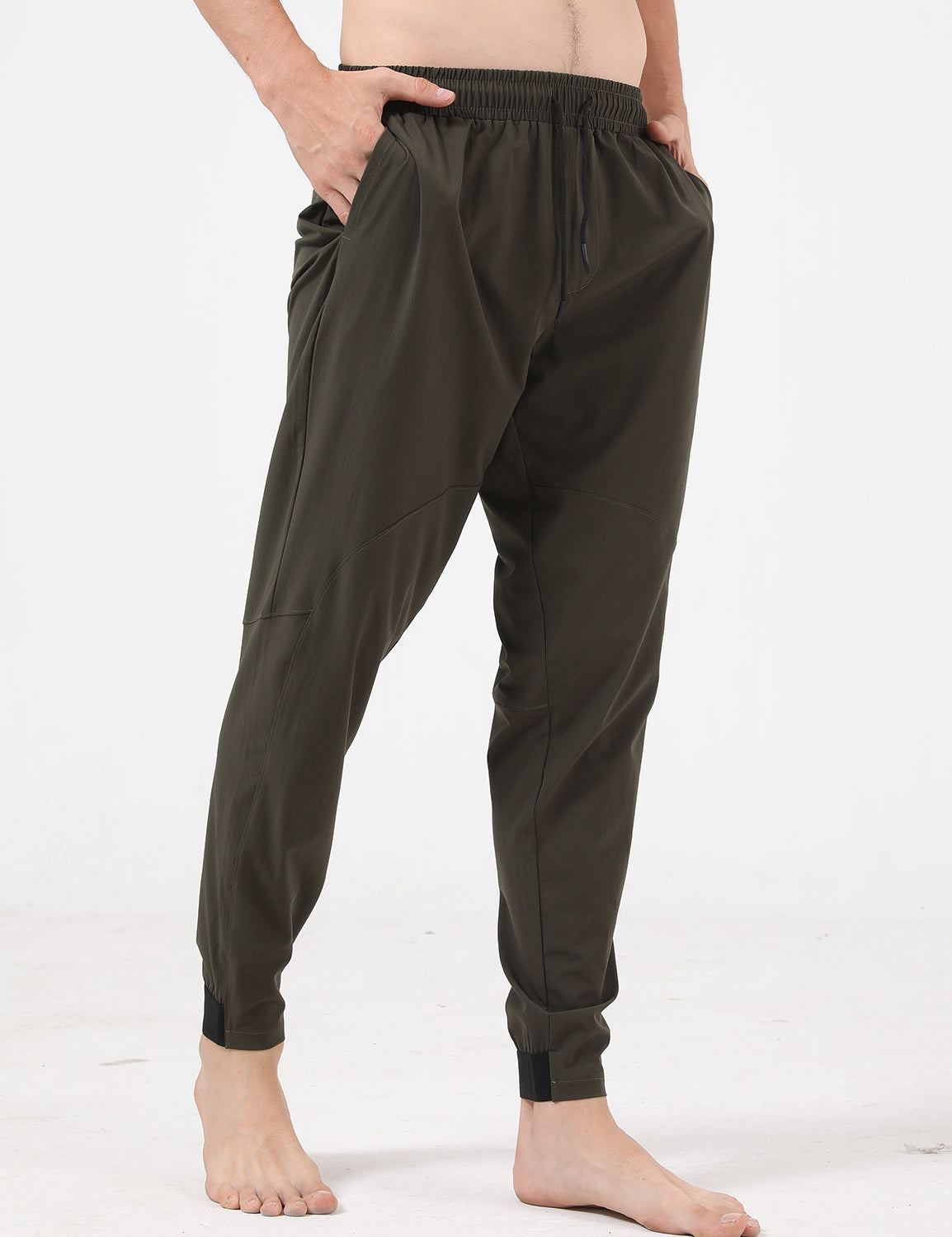 Orin Men's Woven Running Fitness Casual Long Pants